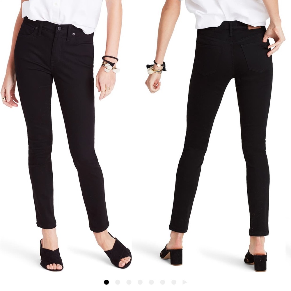 Madewell 9” skinny high rise (size 25)